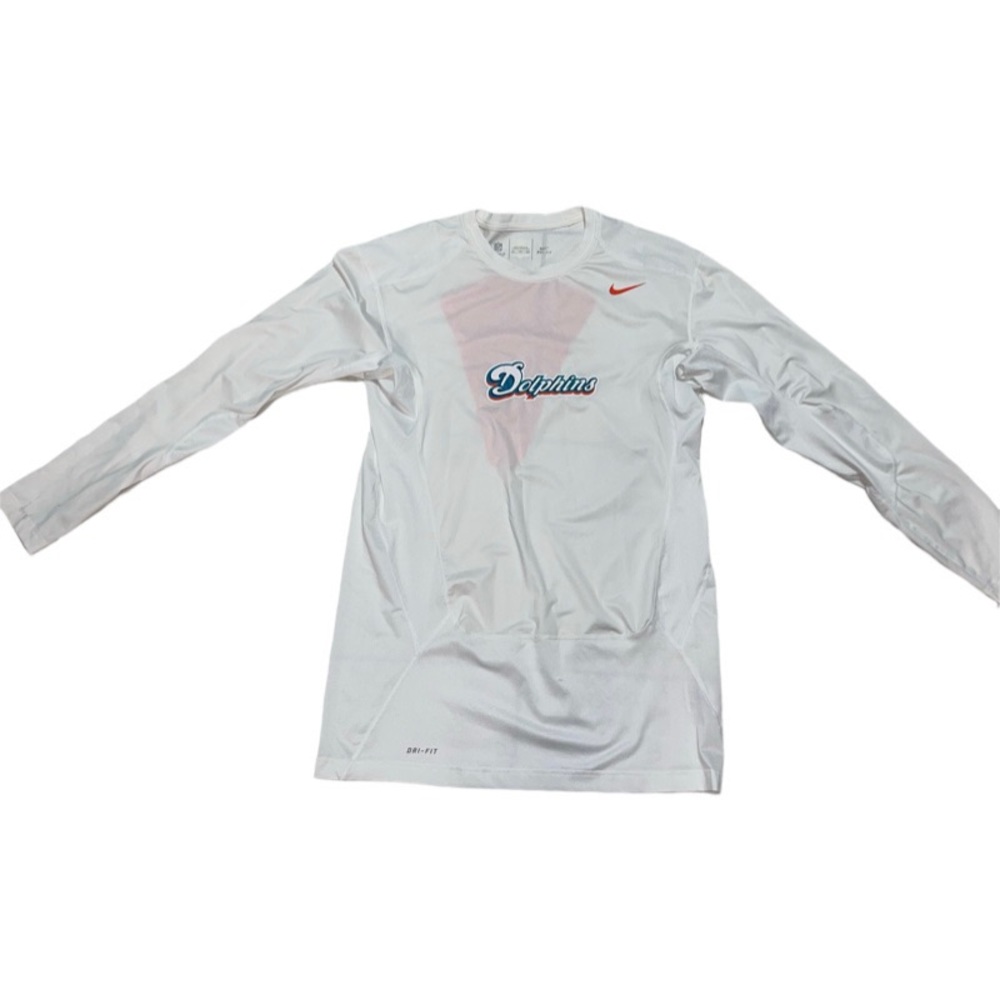 Nike Miami Dolphins Dry-Fit Training Shirt White